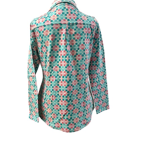 Talbots NWT Collared Tunic. Stretch, Long Sleeve‎ Sz Small (MSRP $69.50) - Picture 4 of 6